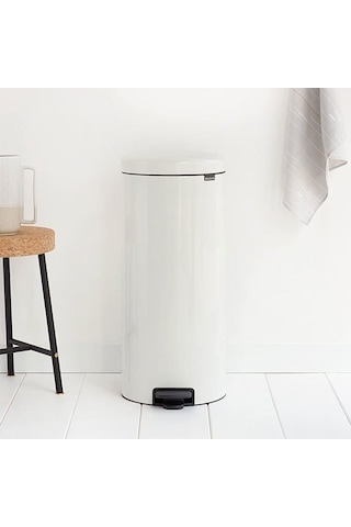 Brabantia Bra 111785 Beyaz Pedallı Çöp Kova 30L Beyaz