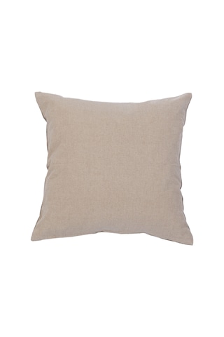 Yargıcı Minik Çiçek Desenli Keten Pamuk Kare Yastık 50x50 Cm 26knht1009c St