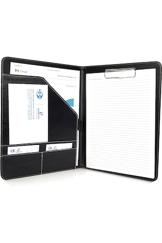 Prozenis Pr2115 Sekreter ve Toplantı için Deri A4 Bloknot