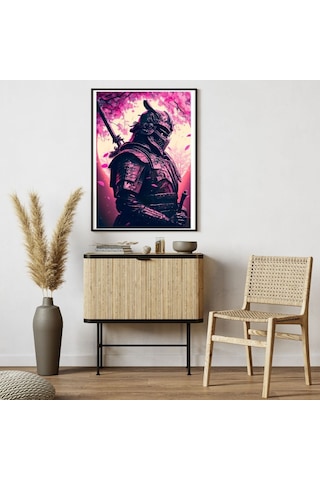 Samuray No Surrender 60x82 8684660336888 Pvc Çerçevesiz Tablo