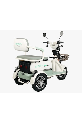 Csn Smart Elektrikli 3 Tekerlekli Motor Yeşil