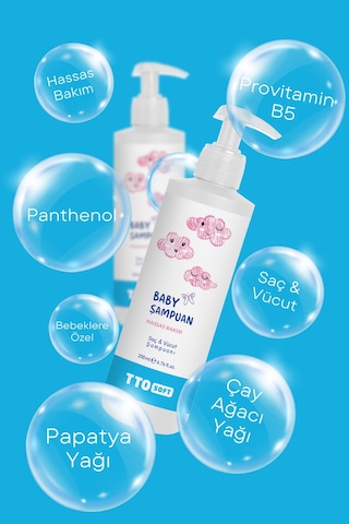 Tto Soft Bebek Şampuanı 200Ml