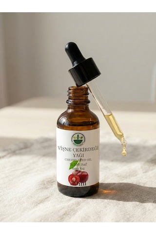 Soğuk Sıkım Vişne Çekirdeği Yağı Sour Cherry Seed Oil Prunus Cerasus Saf Doğal 50 Ml 50 ML