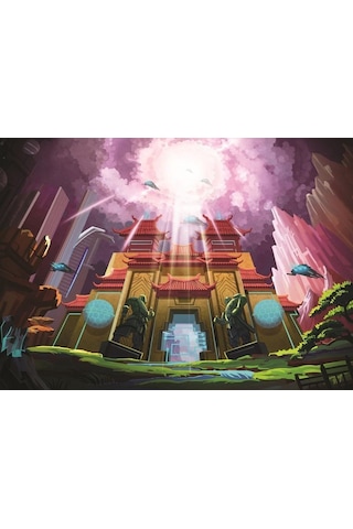 Art Kids 200 Parça Fantastik Şato Çocuk Puzzle