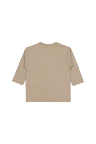 Civil Baby Dinazor Nakışlı 6-18 Ay Sweatshirt Vizon