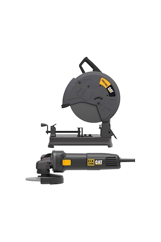 Cat DX5180SET 2400W 355 MM Profesyonel Profil Kesme + DX3090 720W 125 MM Profesyonel Avuç Taşlama