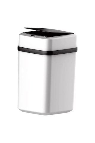 Qianfan Touchless Sensörlü Mutfak Çöp Kutusu, Abs Plastik,