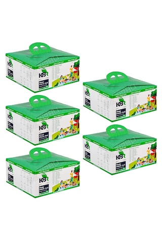Kbr Mega Piknik Seti 12 Çeşit 62 Parça X 5 Set Çok Renkli
