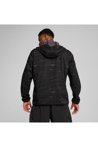 Puma Tad Essentıals Aop Erkek Dokuma Ceket 526734 01 Siyah