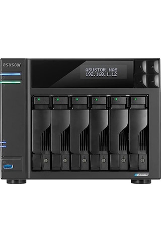 Asustor AS6706T N5105 6 Yuvalı 8 GB DDR4 Nas Depolama Ünitesi