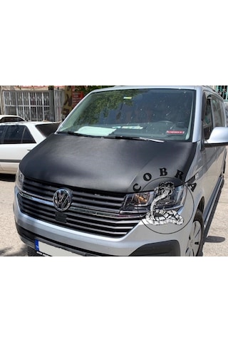 Volkswagen Transporter T7 2016-2021 Karbon Desen Kaput Maskesi