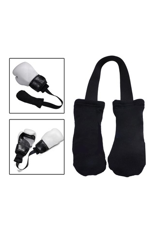 Suntek Boks Eldivenleri Temizlik Yaprakları Eldivenler Hokey Gosterildigi Gibi Kırmızı