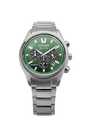 Citizen Super Titanium Eco-drive 40 Mm Quartz Saat Ca4750-51x Yeşil