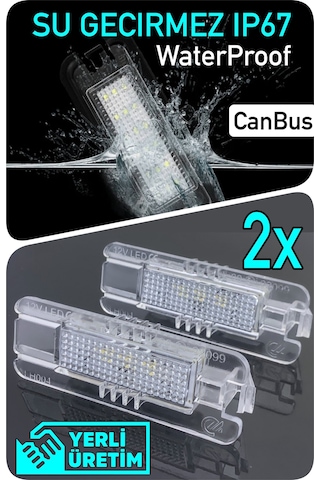 Porsche Carrera Gt 2003 2006 Canbus Led Plaka Aydınlatma Ledi Lambası