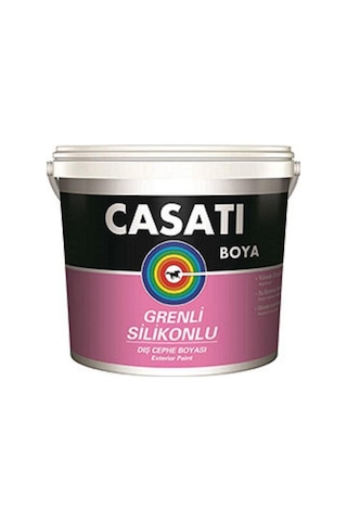 Casati Grenli Silikonlu Dış Cephe Boyası 25 Kg Beyaz 25 KG