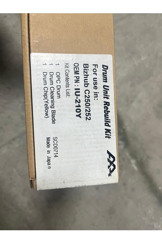 Minolta C250 Dram Set Chıpsız