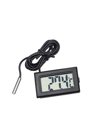 Dijital Problu Lcd Mutfak Kuluçka İç Dış Mekan Mini Termometre