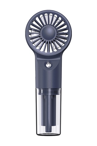 Sprey Fan Hidrat Yenileme Öğrenci Mini El Tipi Fan - Koyu Mavi