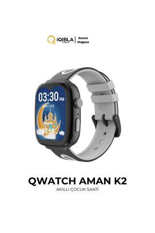 Iqibla Qwatch Aman K2 Akıllı Çocuk Saati (Distribütör Garantili)
