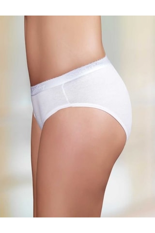 Şahinler 12' Li Ribana Beli Yazılı Külot Mb037