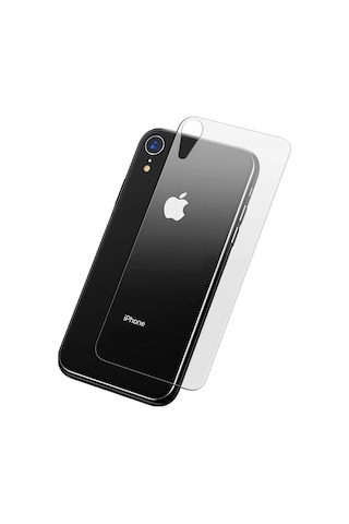 İphone Xr 6.1 Arka Kırılmaz Tempered Cam Koruyucu- 5775