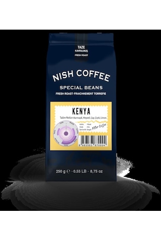 Nish Filtre Kahve Kenya 250 G