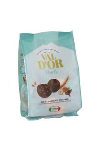 Val D Or Fındık Kremalı Ve Çıtır Gevrek Dolgulu Çikolata 250 Gr. 1 Yeşil Poşet