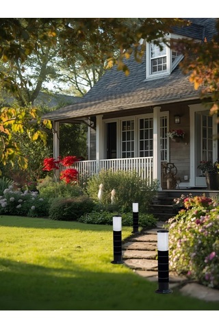 Huzur Elektrik Bollard Direk 55cm Aydınlatma Armatürü 13438