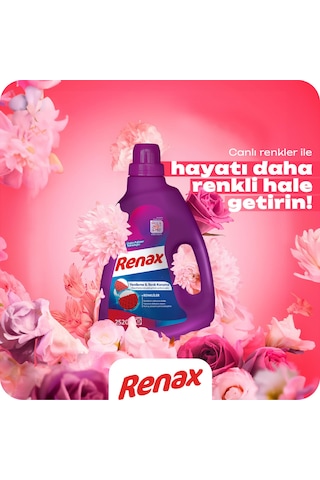 Renax Sıvı Çamaşır Deterjanı Renkli + Beyaz + Siyah 3 x 2520 ML