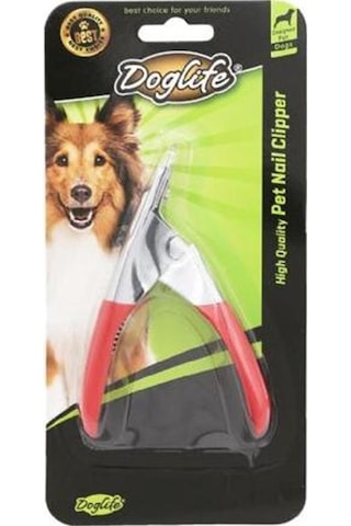Doglife Kedi Tırnak Makası Kırmızı 12 CM