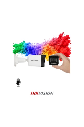 Ds-2cd1021g2-lıuf 2mp 2.8mm Colorvu Gece Renkli Ip Kamera Mikrofonlu