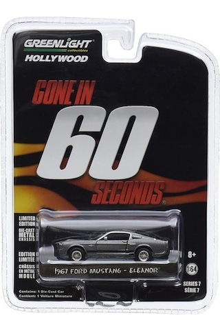 Greenlight Eleanor 60 Saniye 1967 Mustang 1:64 Model Araba