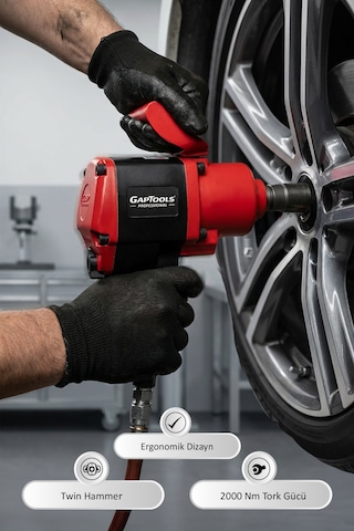 Gaptools Havalı Kısa Tip Somun Sökme Gaptools Havalı Kısa Tip Somun Sökme