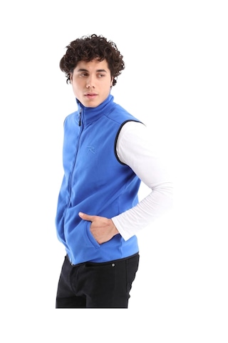 Raru Varian Erkek Polar Yelek Saks