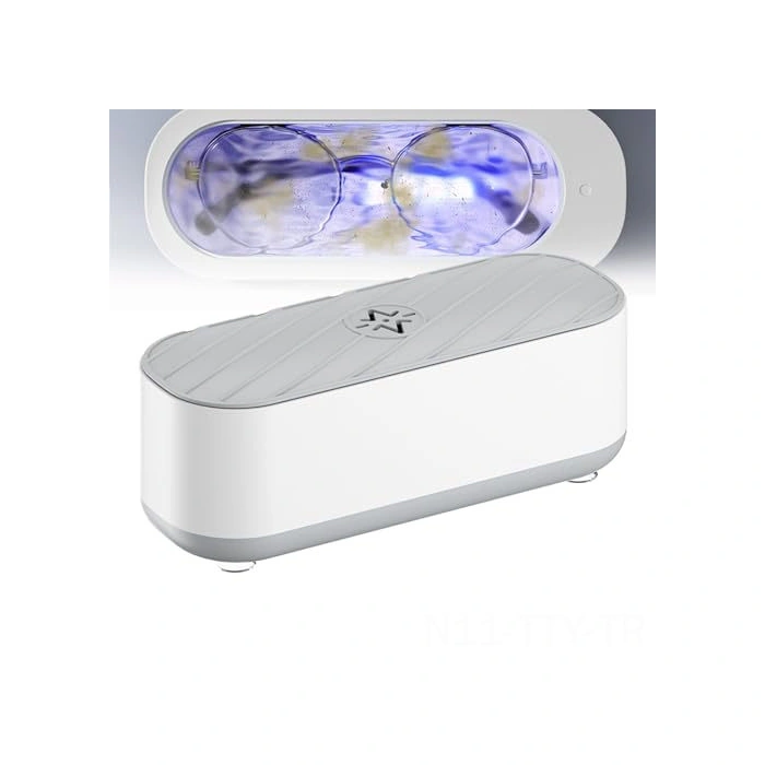 Dianziye Portatif Ultrasonik Temizleyici - Derinlemesine Temizleme, Zırhlı Esyalar, Gözlükler, Paralar İçin Mini Profesyonel Aleti