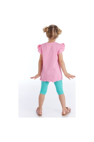 Denokids Sürpriz Tavşan Kız Tunik Takım Çok Renkli