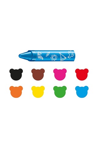 Jumbo Pastel Boya 8'li Diğer