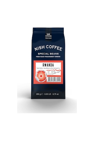 Nish Filtre Kahve Rwanda 250 Gr Çekirdek Kahve
