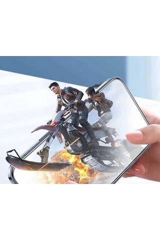 Samsung Uyumlu  M30s Mat Hayalet Ekran Gizli Privacy Tam Kaplayan Kırılmaz Cam Seramik Nano Ekran Koruyucu