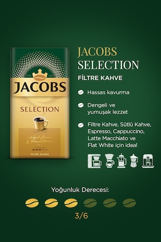 Jacobs Selection Filtre Kahve 2 x 250 G