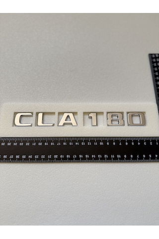 Benz Cla180 Bagaj Yazısı Krom Metal 3m 3d Yazı Logo