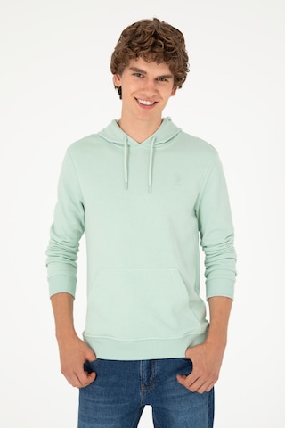U.s. Polo Assn. Erkek Su Yeşili Sweatshirt 50295167-vr048 Su Yeşili