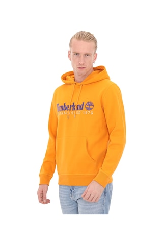 B0a6s5wed11-r Timberland Ls 50th Anniversary Est. 1973 Hoodie Bb Erkek Sweatshirt Bronz
