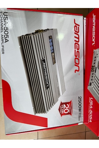 Jameson Usa 2500 Watt 4 Kanal Oto Amfi Si Yeni Serisi Stero