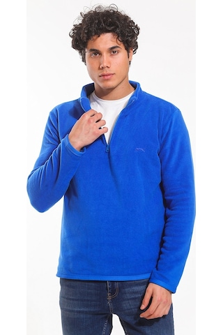 Slazenger SANNE IN Erkek Polar Saks Mavi