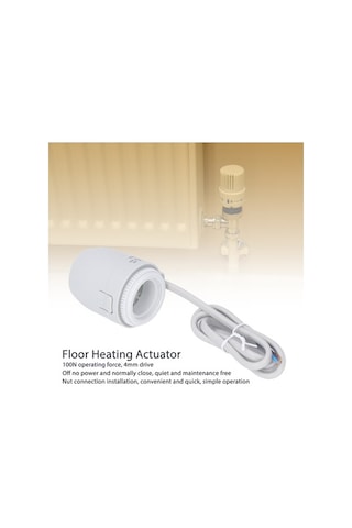 Besthome1 230v Ac Normal Kapalı Buderus Radyant Aktüatörü 100n Ip54 -25+65 C Bakımsız