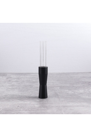 Neevoyu Stainless Steel Espresso Çekirdek Karıştırıcı - Ergonomik Tutuş,均匀 Dağıtım, 13.5x2cm Siyah Diğer