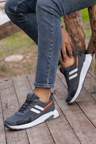 Gordon Günlük Ortopedik Erkek Sneaker Spor Ayakkabı Füme