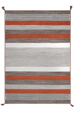 My Home Halı Trb-04 Kiremit İskandinav El Dokuma Kilim Kiremit