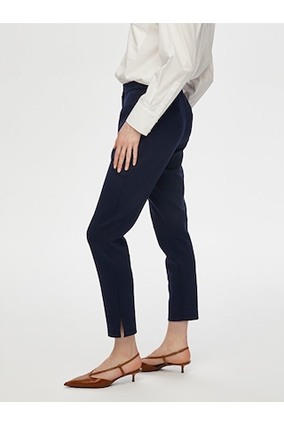 Faik Sönmez Slim Fit Örme Pantolon B00053-1 B00053-120 Lacivert